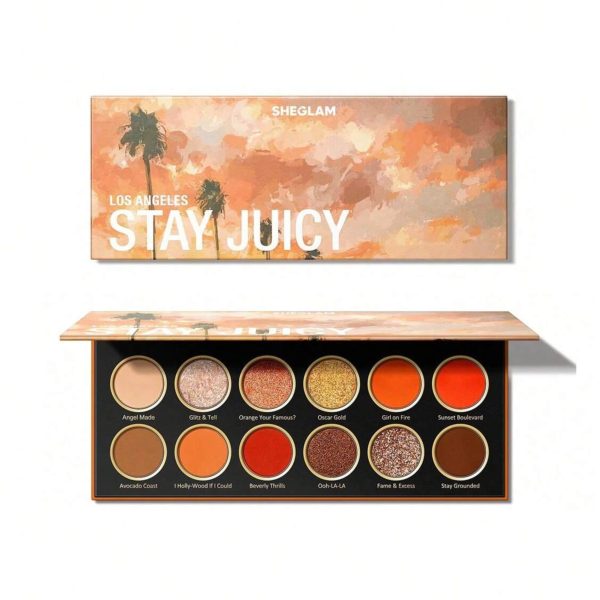 پالت سایه Stay juicy LA شیگلم sheglam