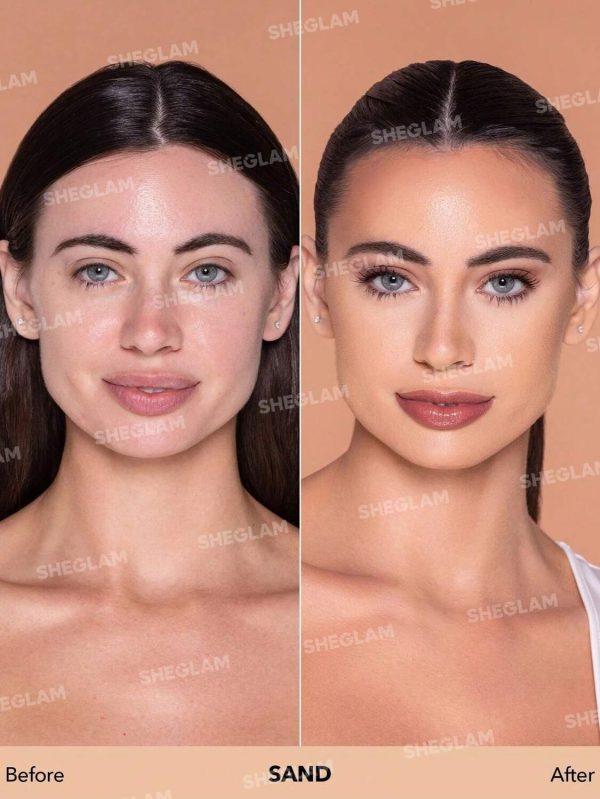 کرم پودر مات فول کاور شیگلم | کرم پودر پوست چرب Sheglam - Image 10