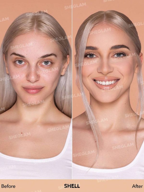 کرم پودر مات فول کاور شیگلم | کرم پودر پوست چرب Sheglam - Image 6