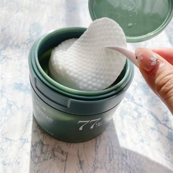 تونر پد پاک کننده و تسکین دهنده آنوا ANUA Heartleaf 77% Clear Pad | حاوی 70 عدد پد و 160 میل تونر - Image 4