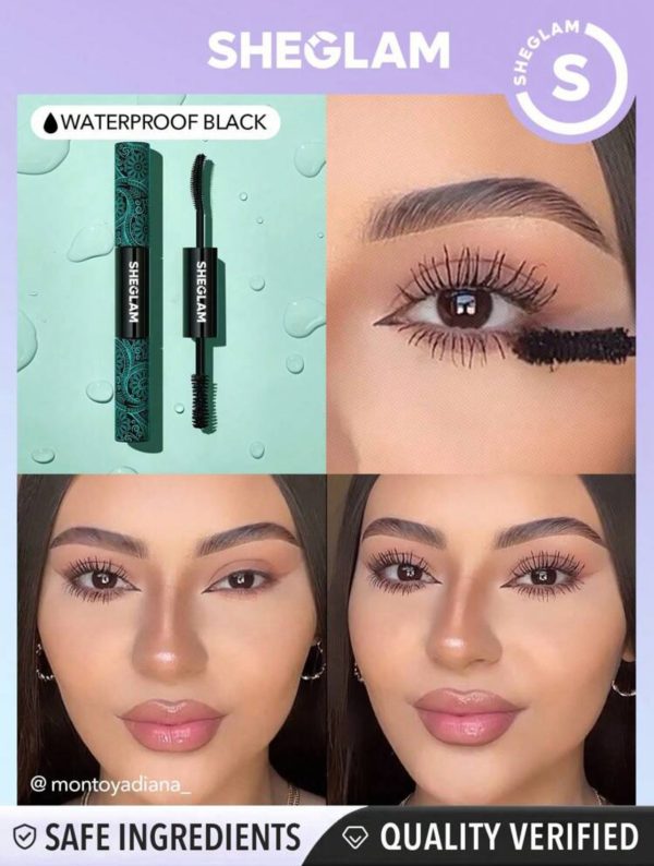 ریمل ضد آب دو سر شیگلم Sheglam All In One Volume Length Mascara - Image 4