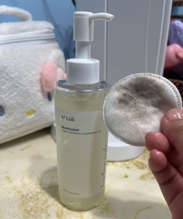 روغن پاک کننده و کنترل منافذ آنوا Anua heartleaf pore control cleansing oil | حجم ۲۰۰ میل - Image 2
