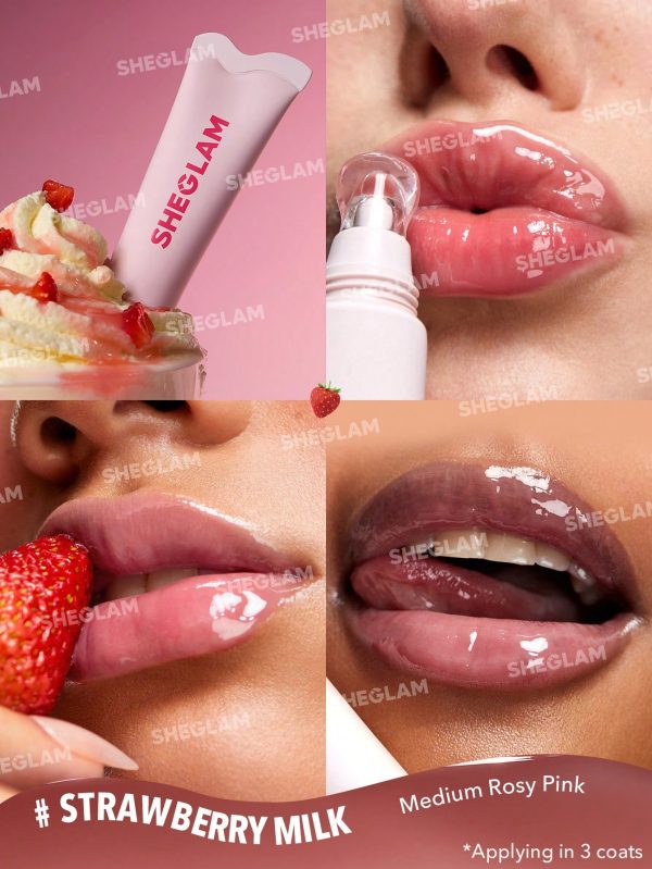 لیپ گلاس طعم دار و آبرسان کریستال گلیز شیگلم sheglam crystal glaze lip gloss - Image 8