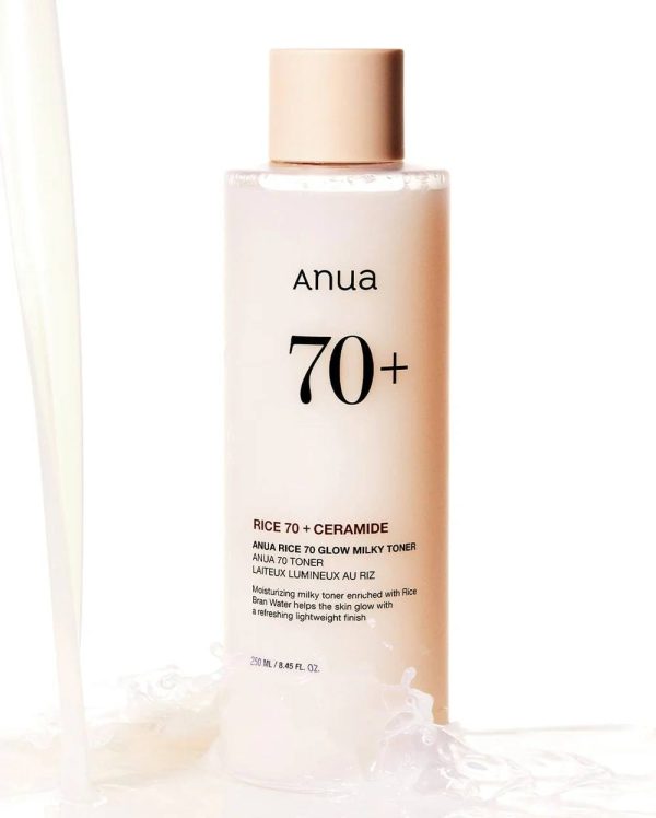 تونر برنج روشن کننده و آبرسان آنوا | anua rice 70 glow toner حجم ۲۵۰ میل - Image 5