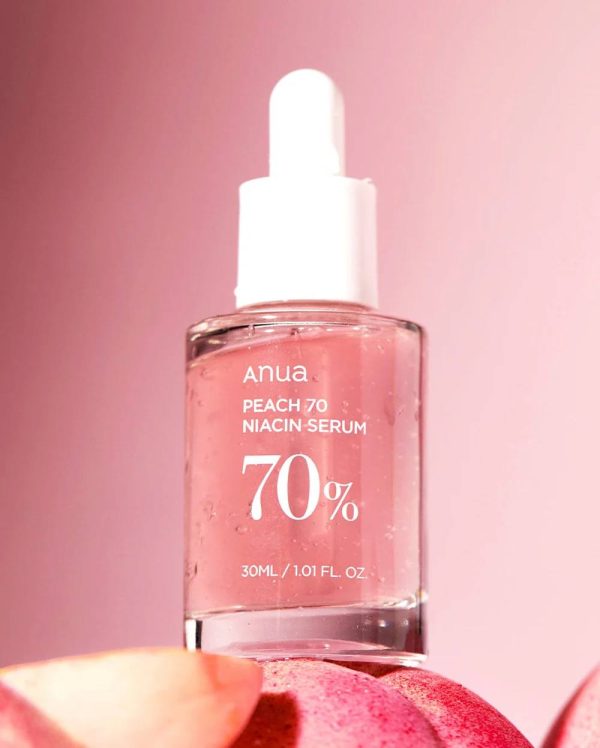 سرم هلو و نیاسینامید آنوا Anua peach 70 niacin serum | ضدلک و روشن کننده | 30 میل - Image 6