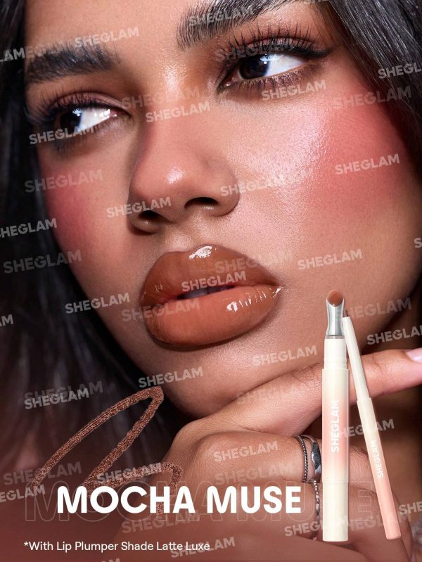 خط لب حجم دهنده شیگلم SheGlam Bold Booster Plumping Lip Liner - Image 6